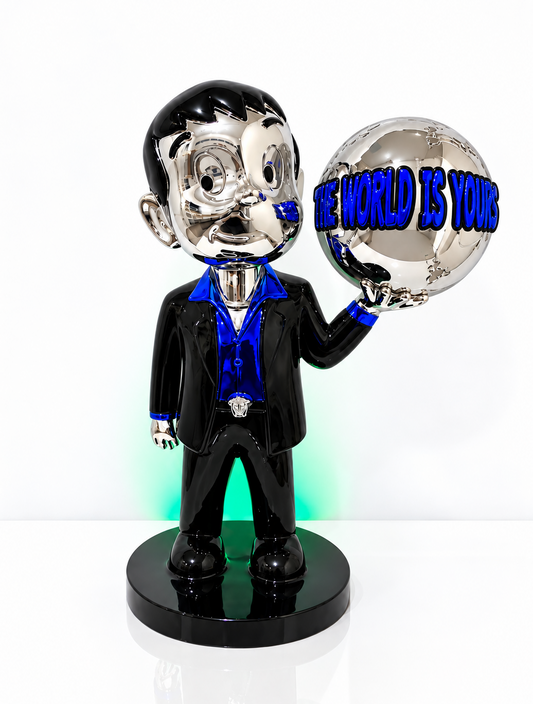 Escultura "El Chico Malo" Edición Richie Rich de 61 cm