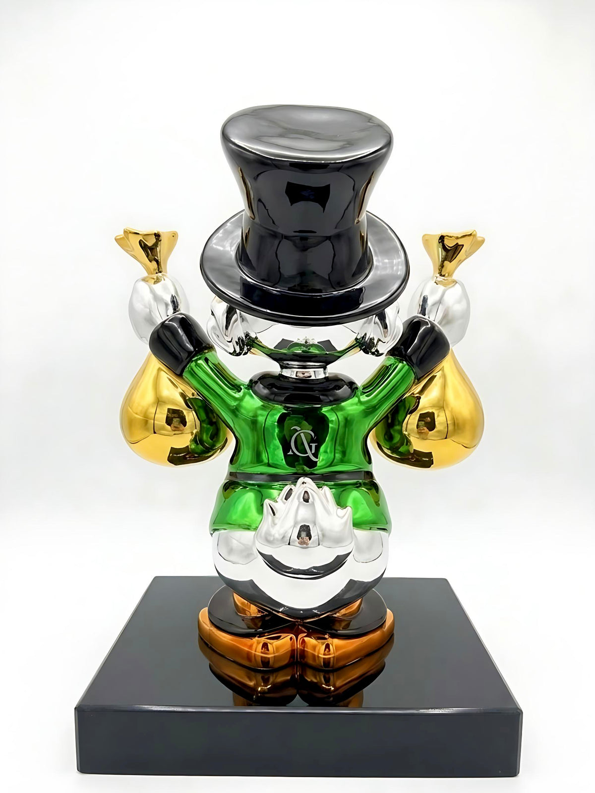 Escultura Pop Art de las Bolsas de Dinero del Multimillonario Scrooge McDuck - LV